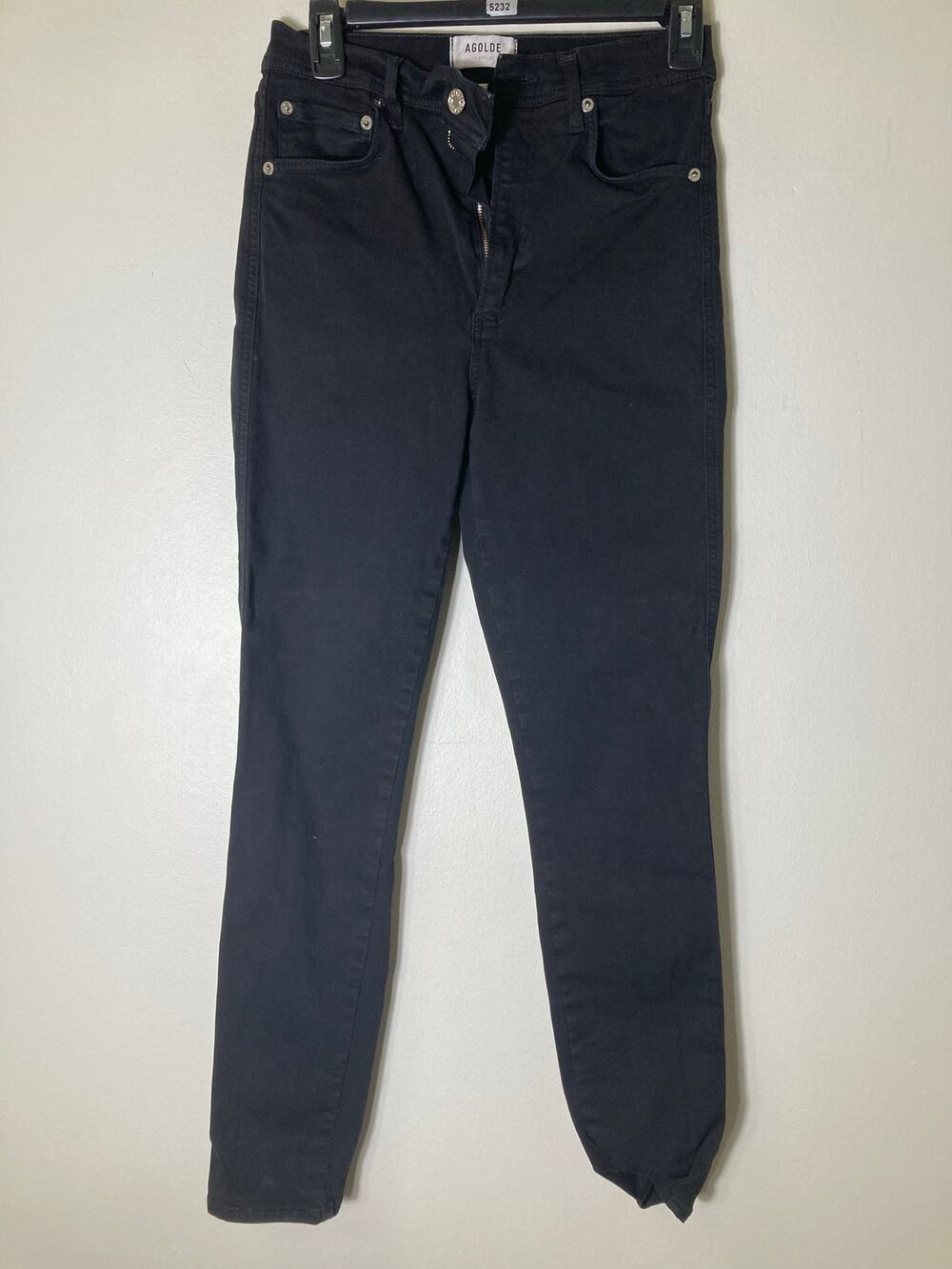 Agolde Black Roxanne Denim sz 27